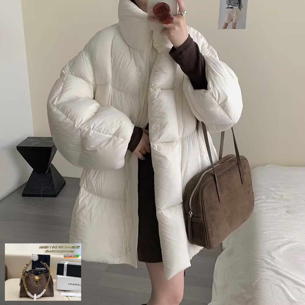 Hooded Thermal Cotton Dress Woman SA479