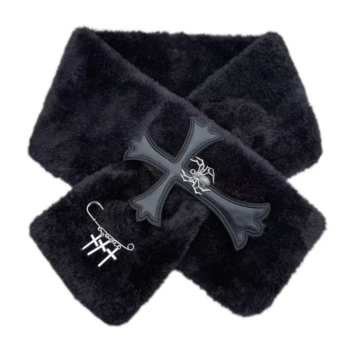 Y2k Plush Scarf SAB225