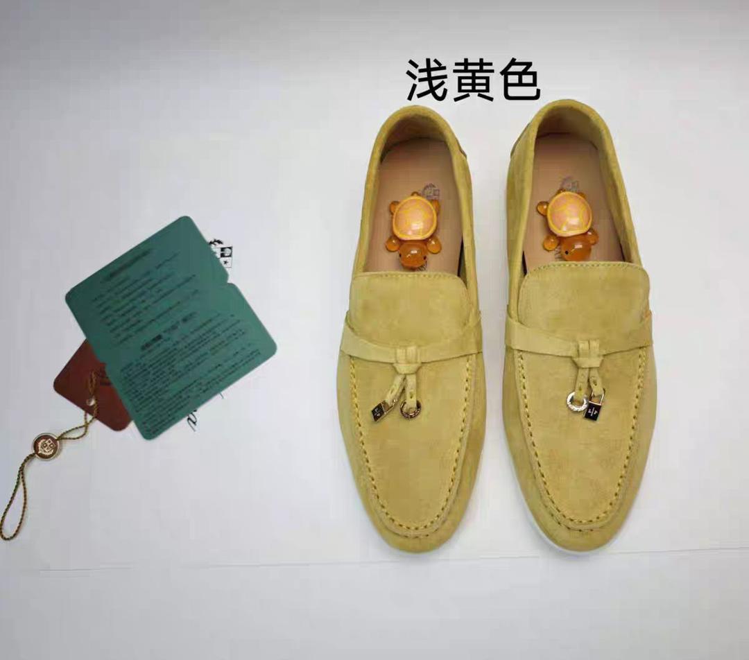 Flat Casual Single Shoes Doudou Shoes  SA622  GOLD metal