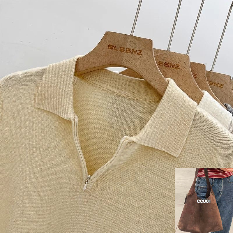 Short Sleeve Sweater SAB161