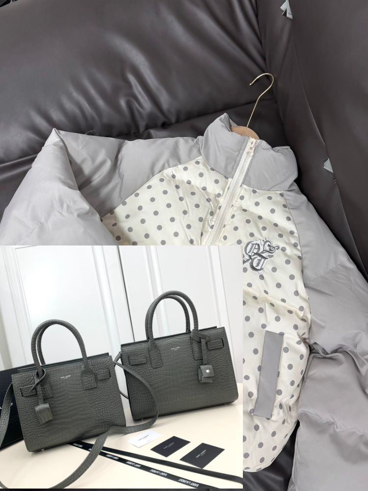 Polka Dot Cotton Clothes Fashion Warm Jacket SA687/SA688