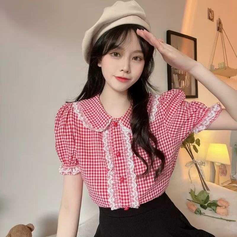 Puff Sleeve Shirt  US 64D107