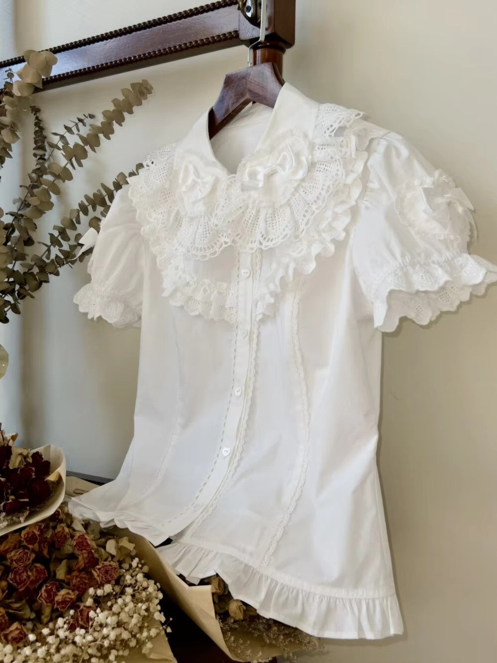 Lolita Shirt Ancient Shirt Japanese 74B630