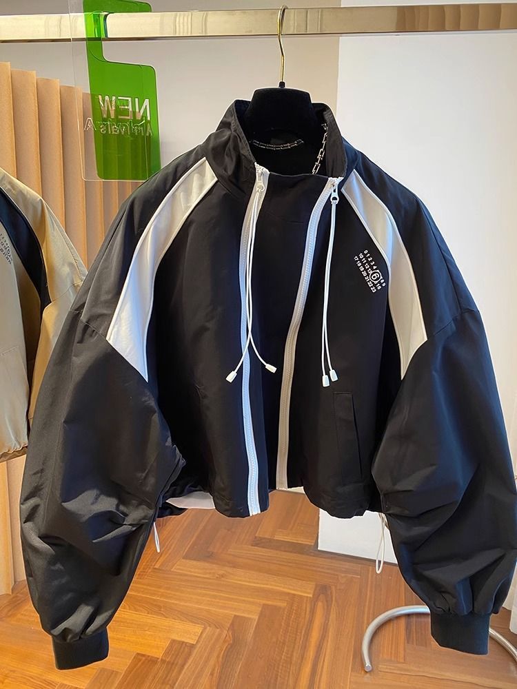 Women's Loose Fit Cropped Jacket 46B441 US