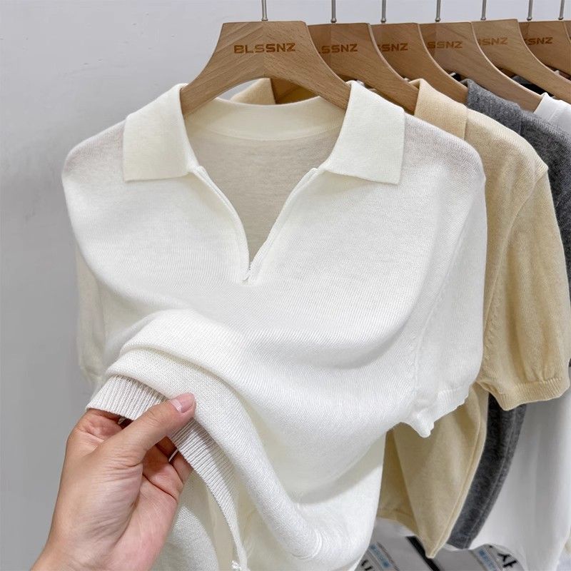 Short Sleeve Sweater SAB161