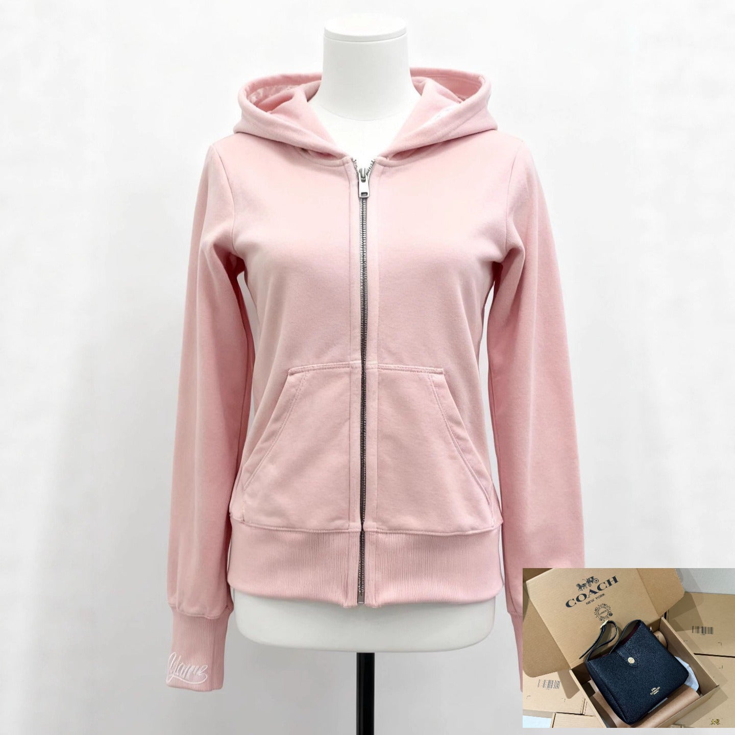 Letter Skinny Cardigan Long Sleeve Jacket SA535