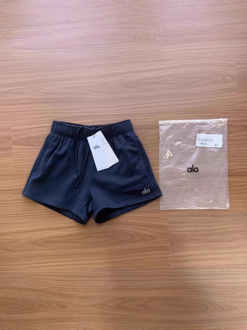 Stand-up Collar Sweater Shorts