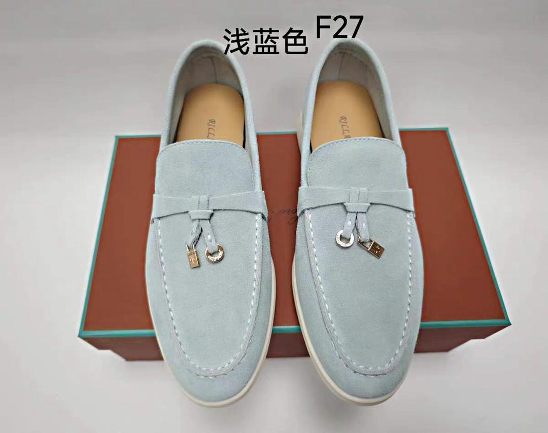 Flat Casual Single Shoes Doudou Shoes  SA622  GOLD metal